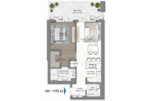 1BR - 1