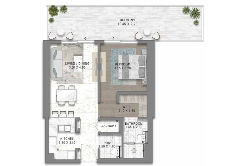 1BR - 1