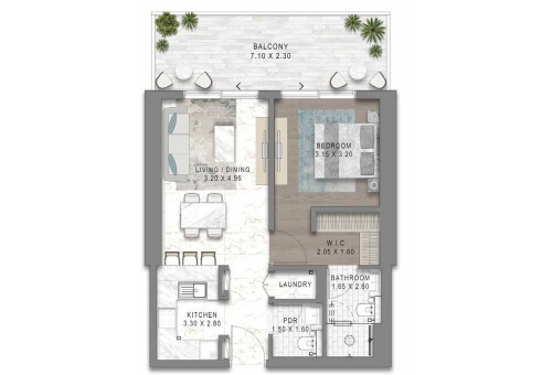 1BR - 1