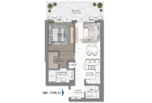 1BR - 1