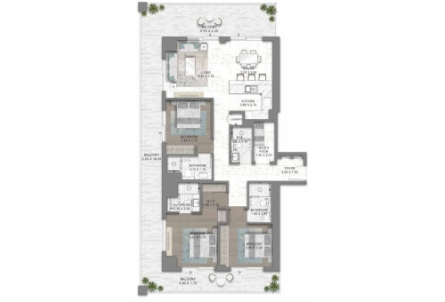 3BR - 3