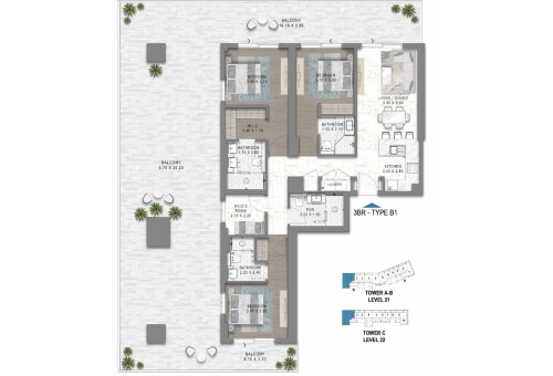 3BR - 3