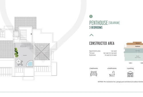 3BR PENTHOUSE - 2