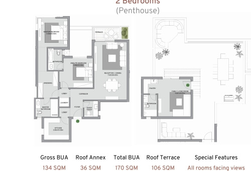 2BR PENTHOUSE - 1