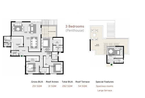 3BR PENTHOUSE - 2