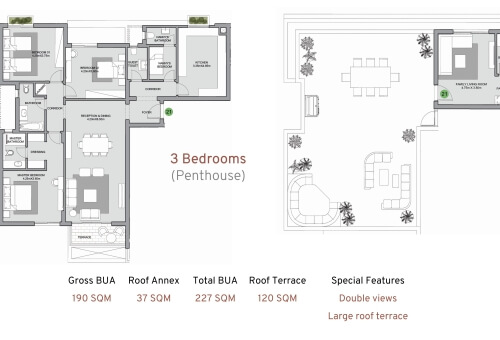 3BR PENTHOUSE - 2