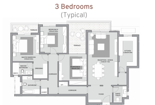 3BR - 2