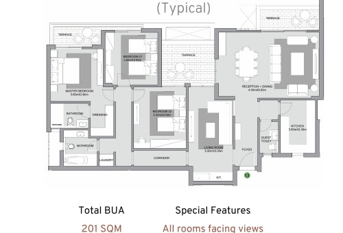 3BR - 2