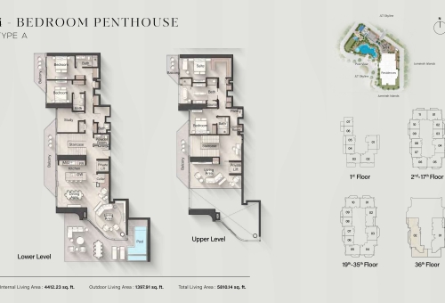 4BR PENTHOUSE - 4