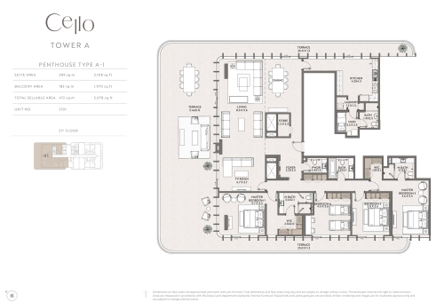 4BR PENTHOUSE - 5