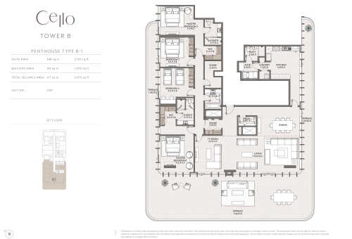 4BR PENTHOUSE - 5