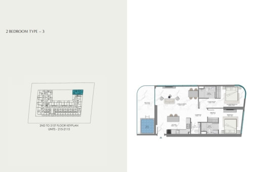 2BR - 3