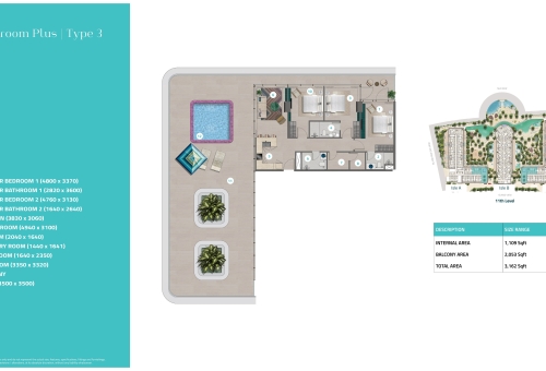 3BR - 3