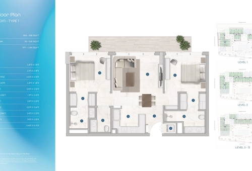 2BR - 3