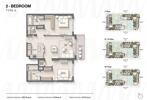 2BR - 3