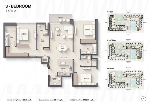3BR - 4