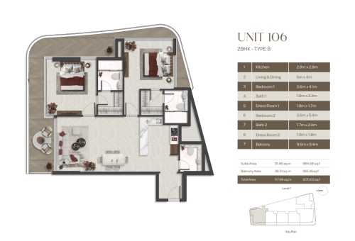 2BR - 2