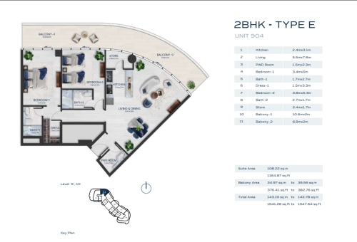 2BR - 2