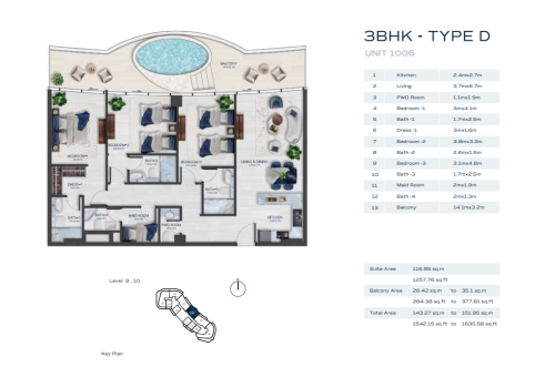 3BR - 3