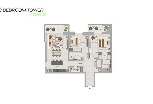 2BR - 2