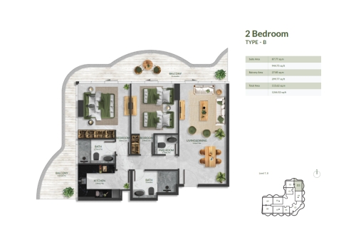 2BR - 2