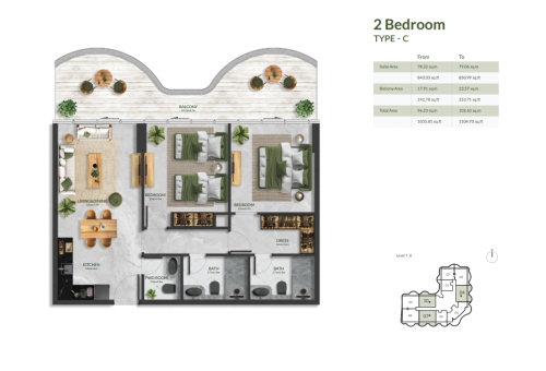 2BR - 2