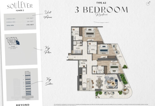 3BR - 3