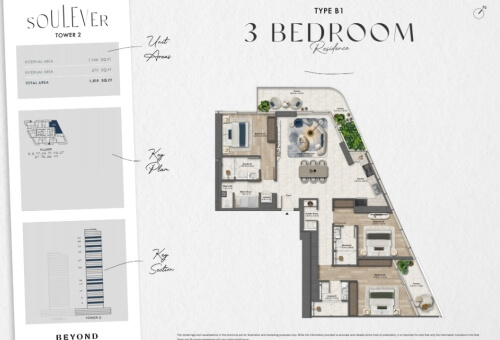 3BR - 3