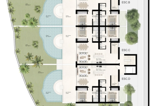 GARDEN-LEVEL DUPLEX - 1