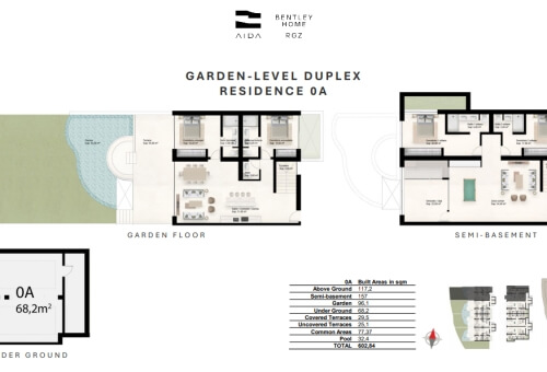 GARDEN-LEVEL DUPLEX - 1