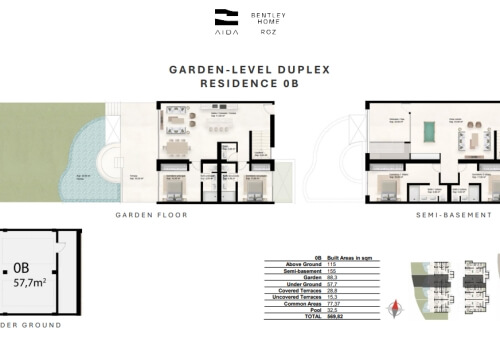 GARDEN-LEVEL DUPLEX - 1