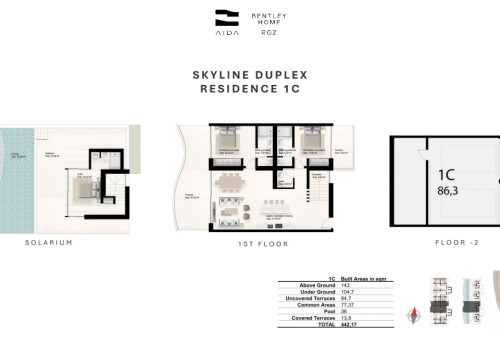 SKYLINE DUPLEX PENTHOUSE - 1