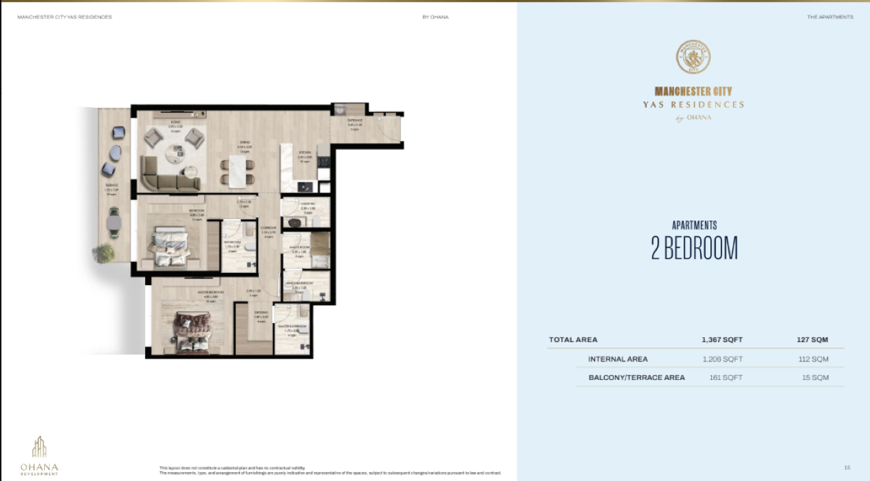 2 BR Apartment