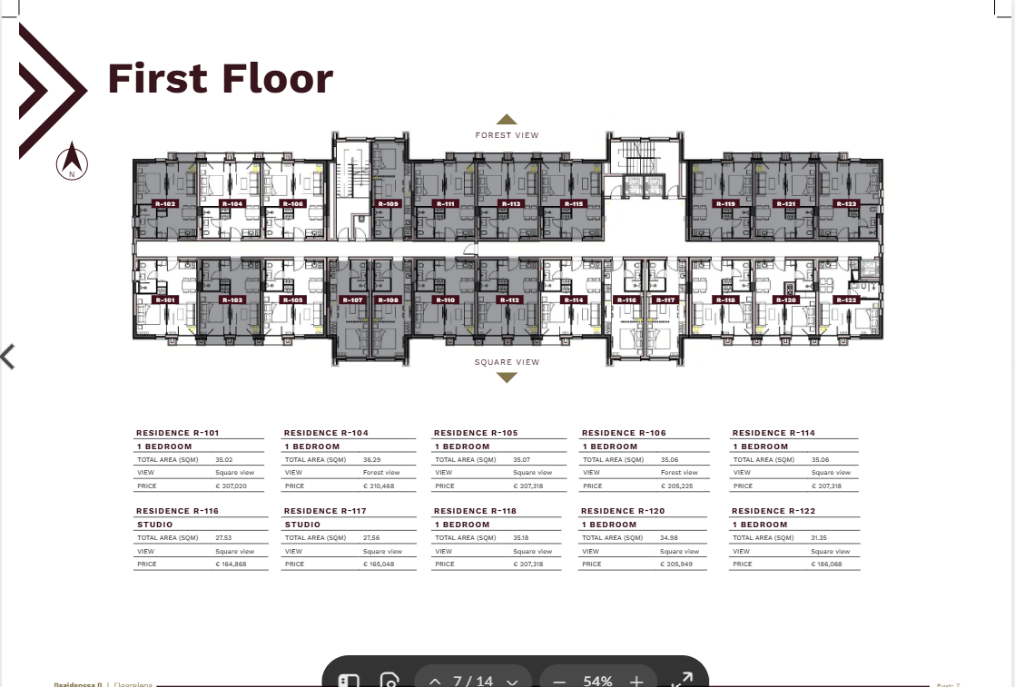 1 BR